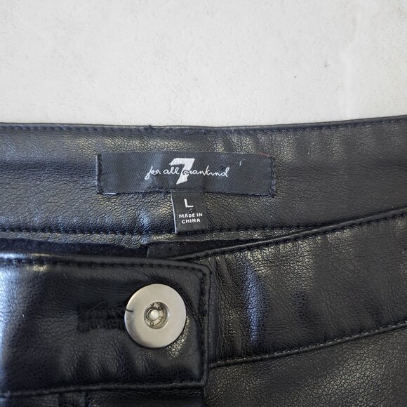 7 FOR ALL MANKIND | Faux Leather Pants - Picture 5 of 12